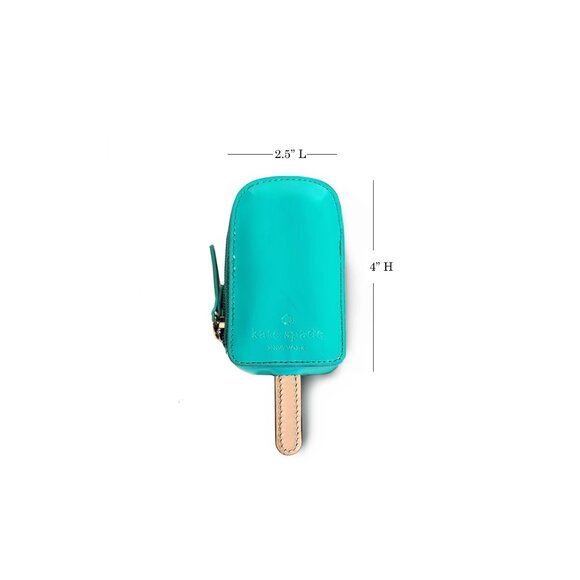 Kate Spade Popsicle Mini Purse Bag Turquoise Patent Leather - Picture 11 of 11